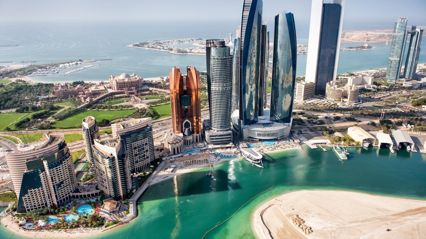 Abu Dhabi skyline